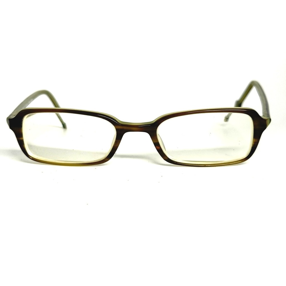 Bevel‎ 3511 Coltrane Eyeglasses Green Tortoise Rectangle Frames 48-19-145 Japan